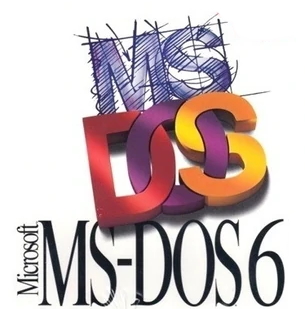 Boîte Microsoft MS-DOS 6